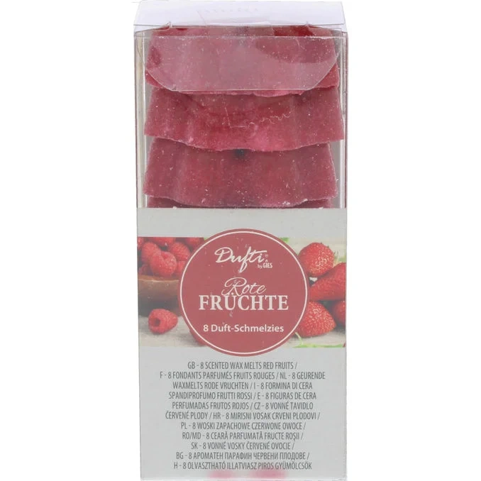 Doftblock Röda Frukter 8-pack
