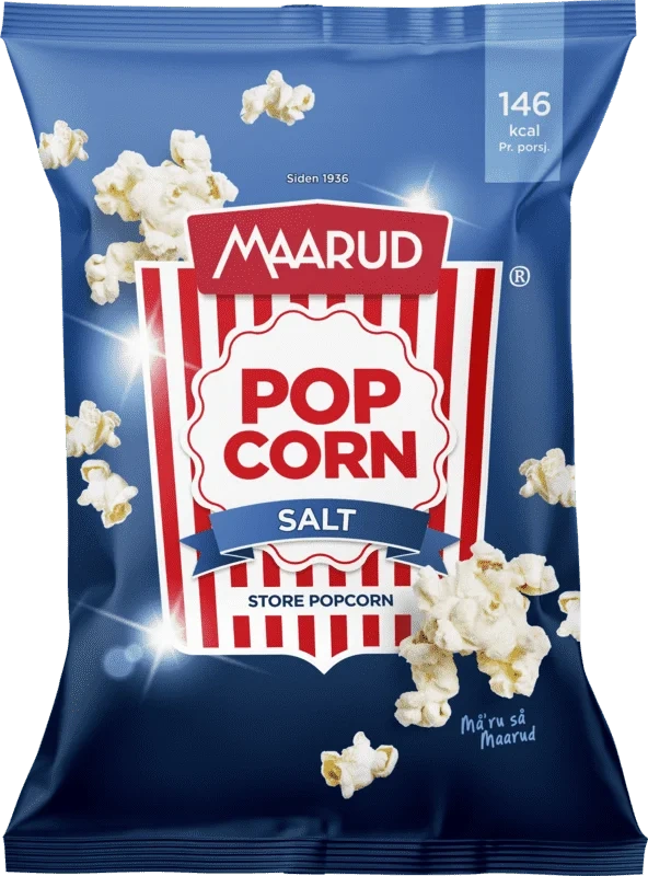 Popcorn Poppet Salt 75g Maarud