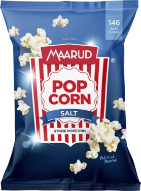 Popcorn Poppet Salt 75g Maarud