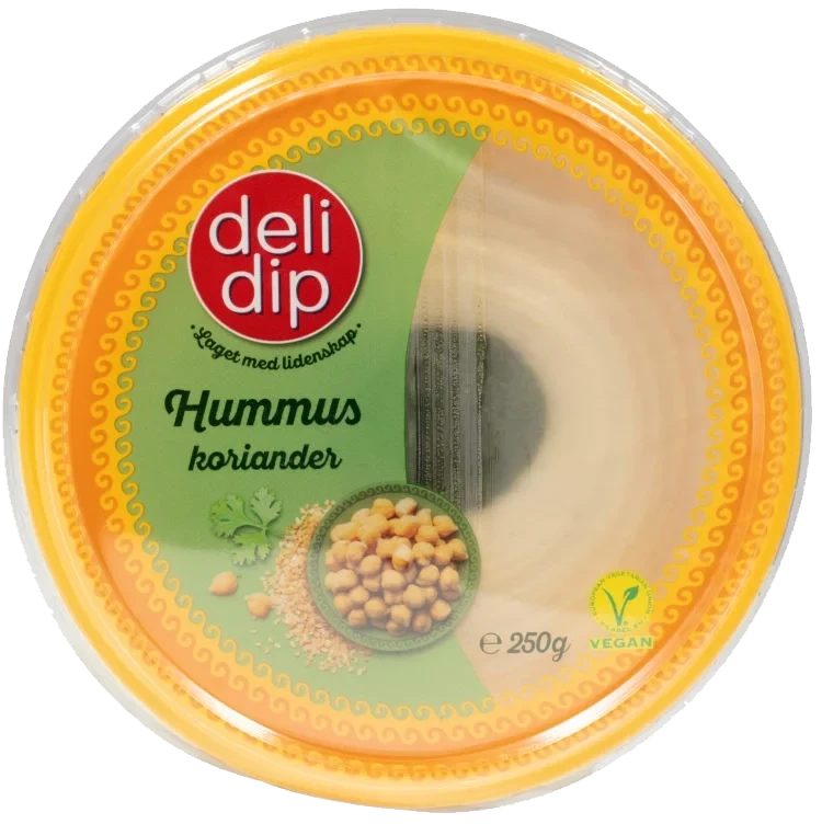 Hummus Koriander 250g Deli Dip