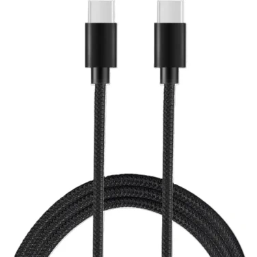 Ladekabel Metallic 3m Sort Tsl