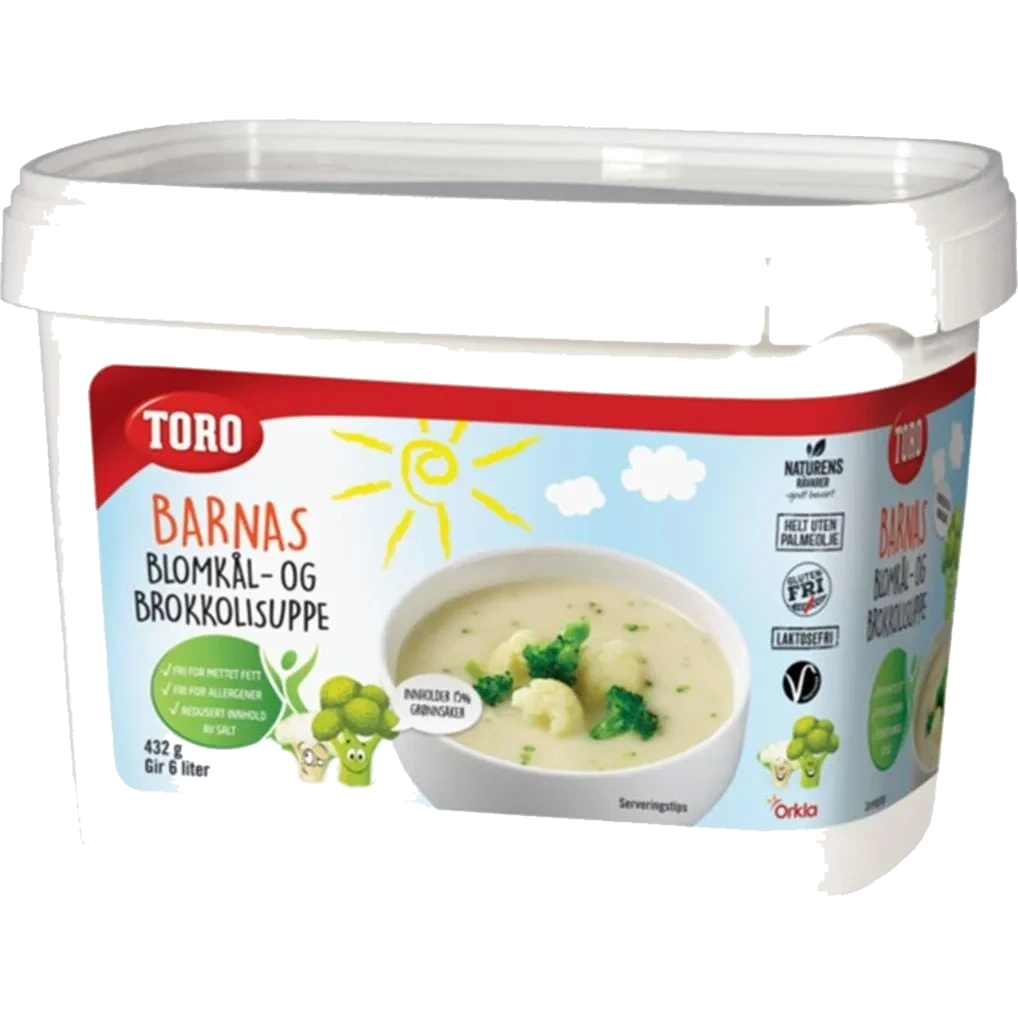Barnas Blomkål & Brokkolisuppe 432g
