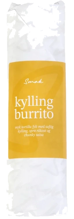 Burrito Kylling 250g Smak