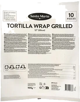 Tortilla Wrap Grilled 12'' (30cm)