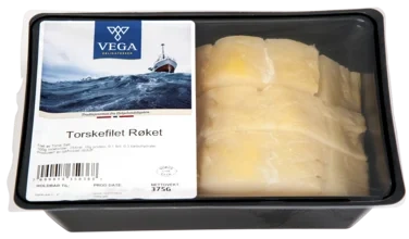 Torskefilet Røket m/Sk 375g i Map