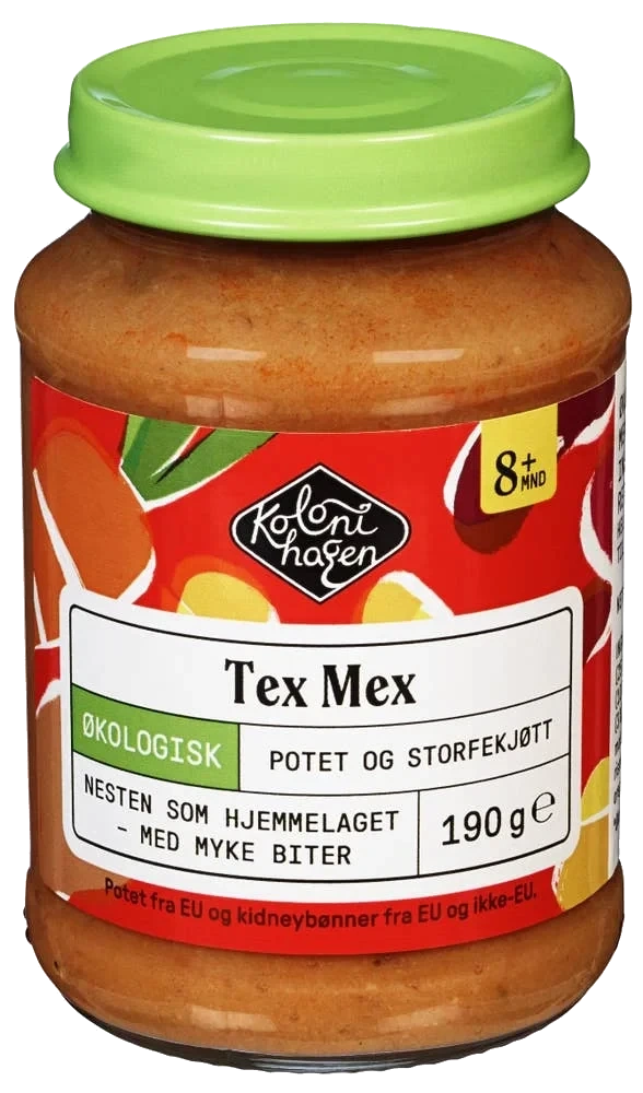 TexMex fra 8mnd