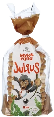 Myk&Rund Julius 12stk 350g Bakehuset
