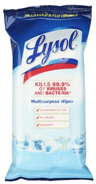 Lysol Desinfiserende Wipes 60stk