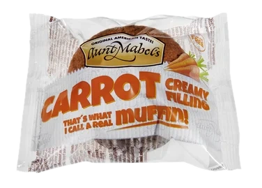 Muffins Carrot 100g Aunt Mabels