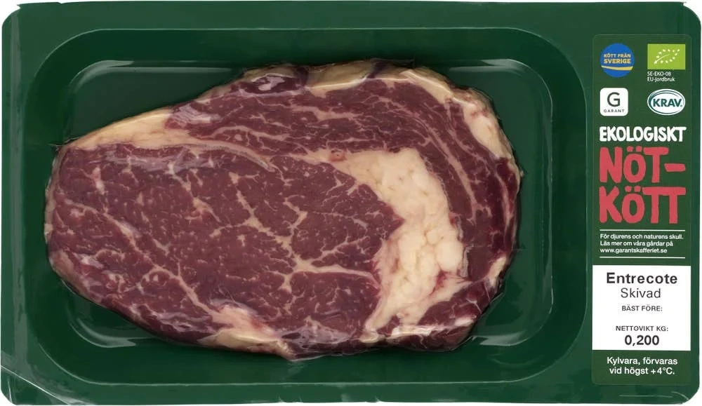 Entrecote KRAV/EKO