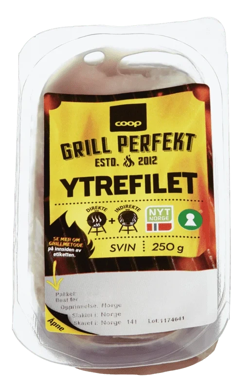 Coop Grill Perfekt Svin Ytrefilet 250g