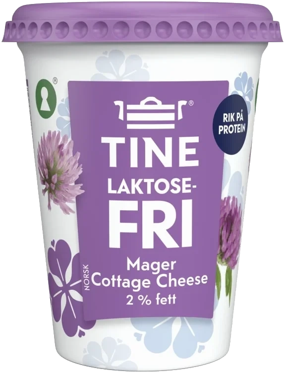 Tine Laktosefri Mager Cottage Cheese 400 G