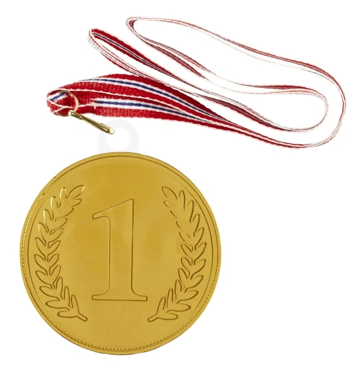 Medaljong med Snor 75mm Steenland