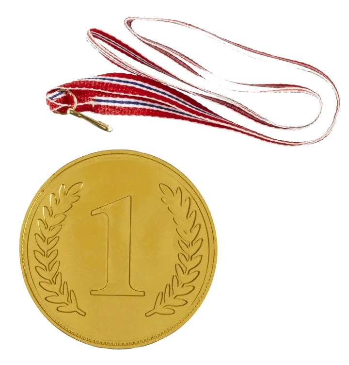 Medaljong med Snor 75mm Steenland