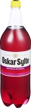 Bringebærbrus 1,5l flaske Oskar Sylte