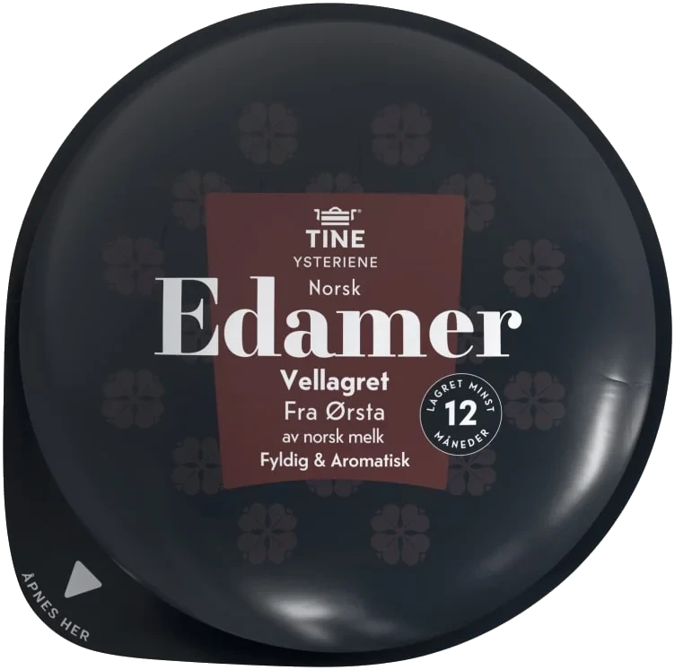Norsk Edamer Vellagret 850g Tine