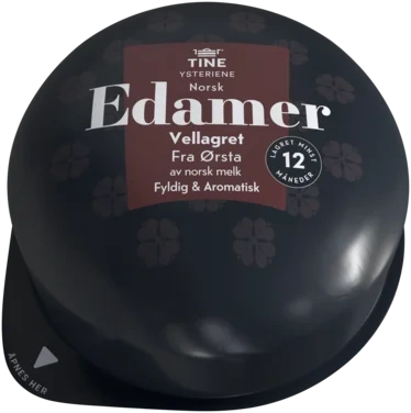 Norsk Edamer Vellagret 850g Tine