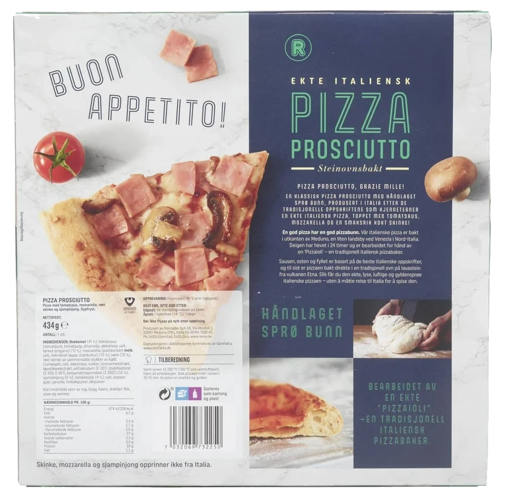 Pizza Prosciutto
