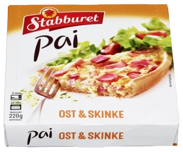 Ost Skinkepai 220g Stabburet