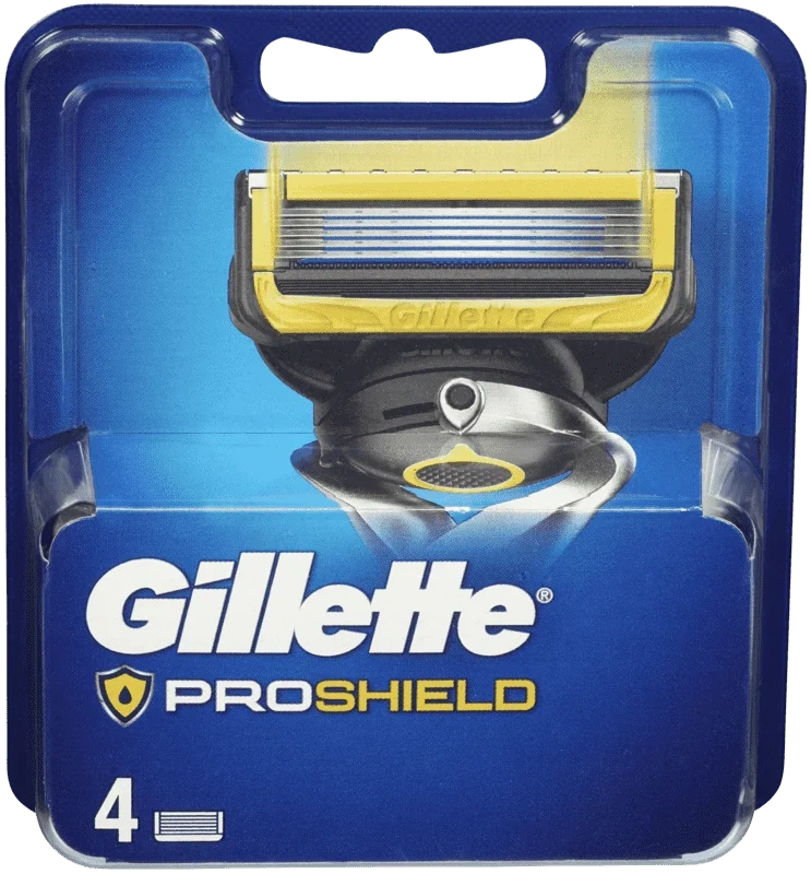 Barberblad Proshield 4stk Gillette