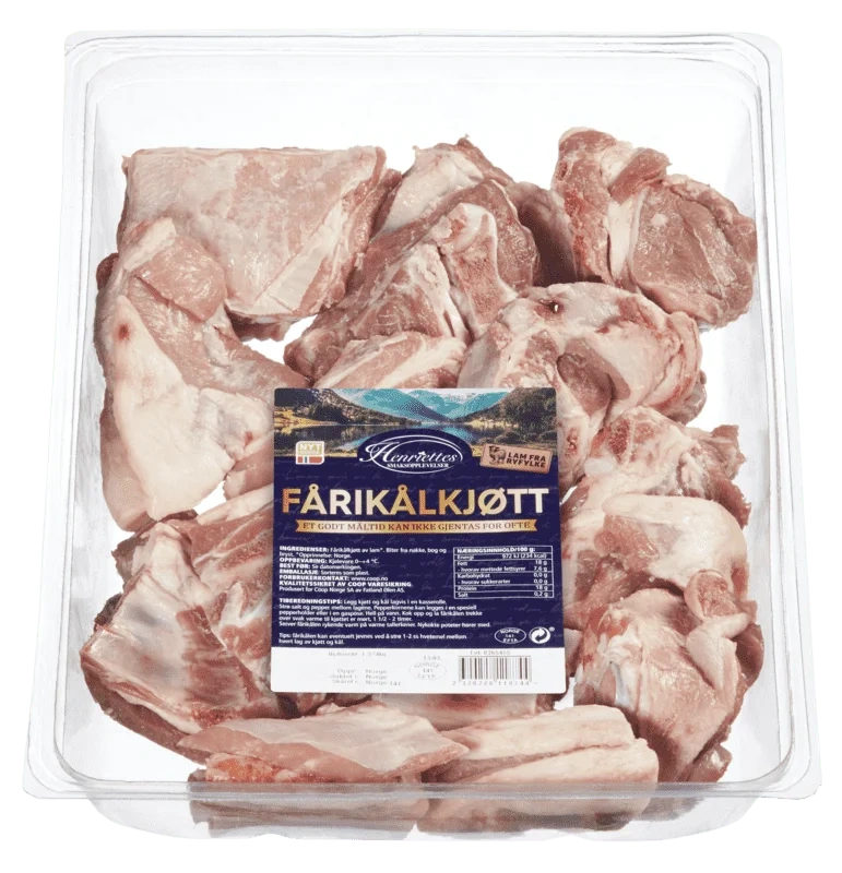 Henriettes Fårikålkjøtt 2,5kg