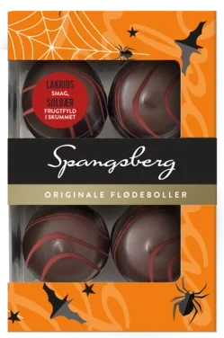 Flødeboller Lakris&Solbær124g United Bakeries