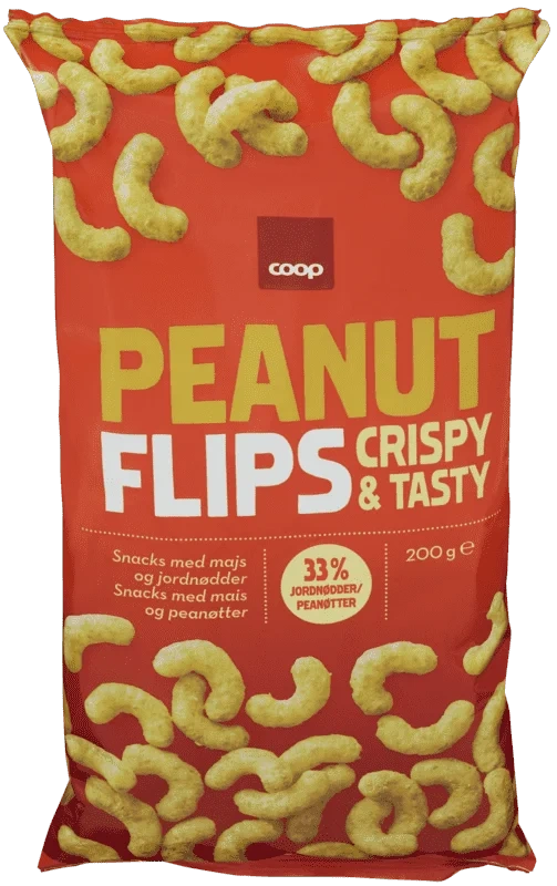 Coop Peanut Flips 200g
