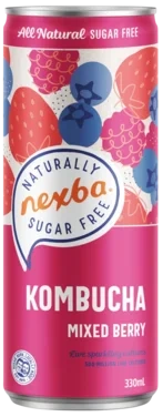 Nexba Mixed Berry Kombucha 0,33l bx Sleek