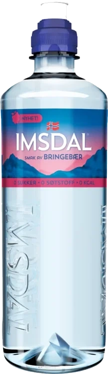 Imsdal Bringebær 0,65l flaske
