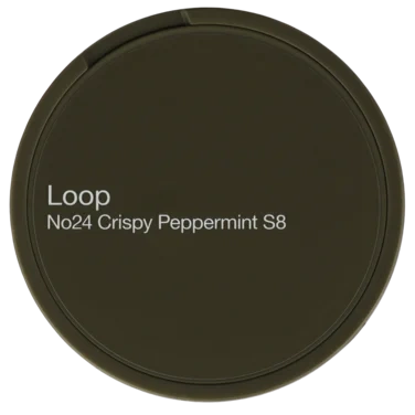 Loop No24 Crispy Peppermint S8 Hyper Strong All White 24 Portions 15g