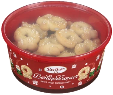 Berlinerkranser 300g Berthas