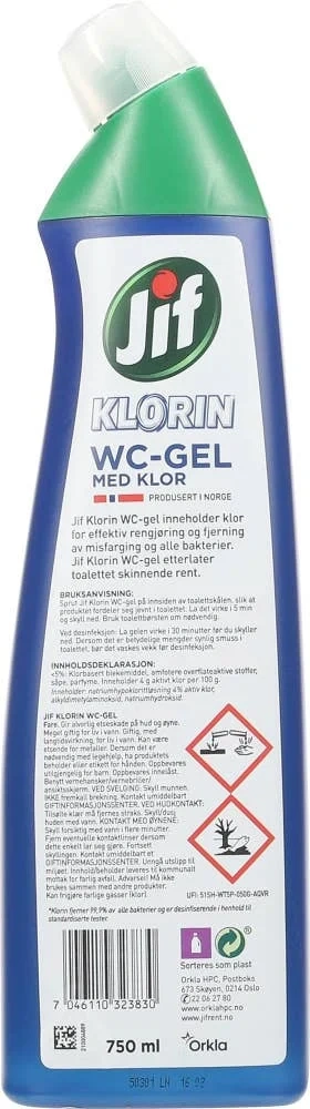 Klorin WC-gel