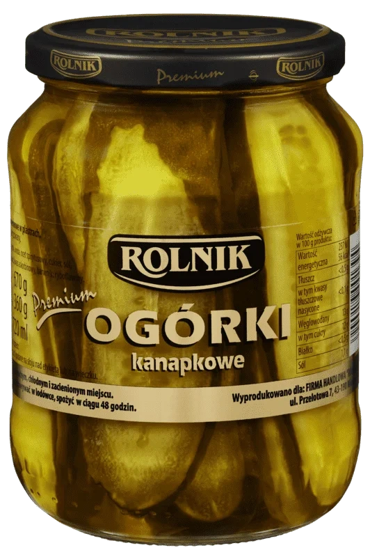 Rolnik Sancwich Agurk 670g