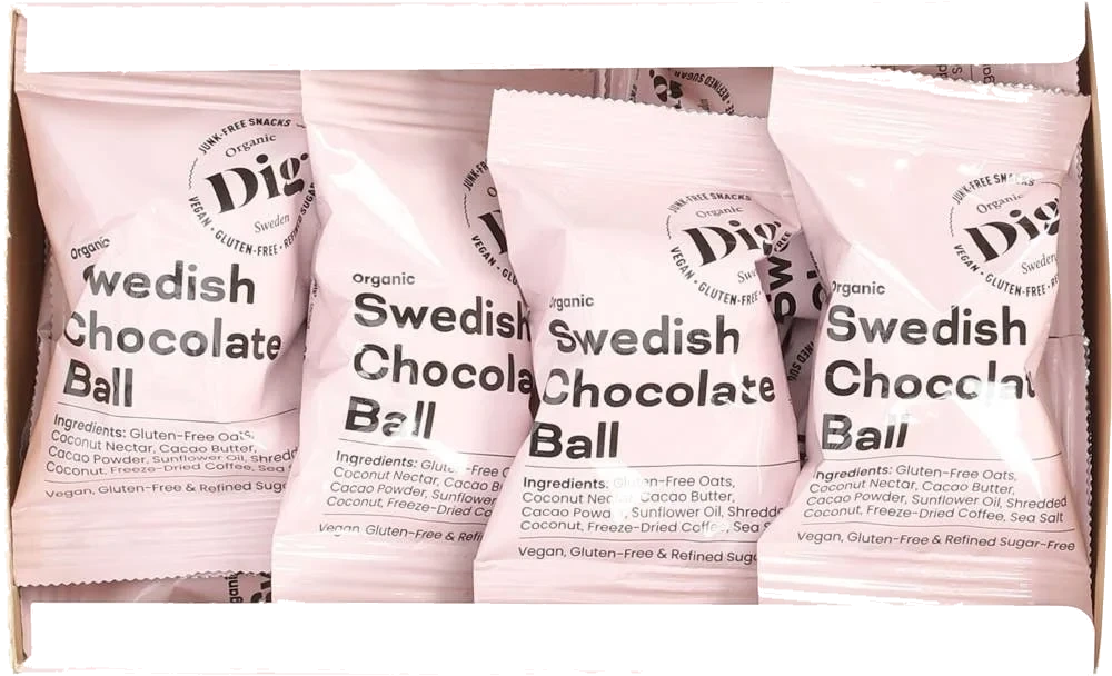 Økologiske Swedish chocolate balls