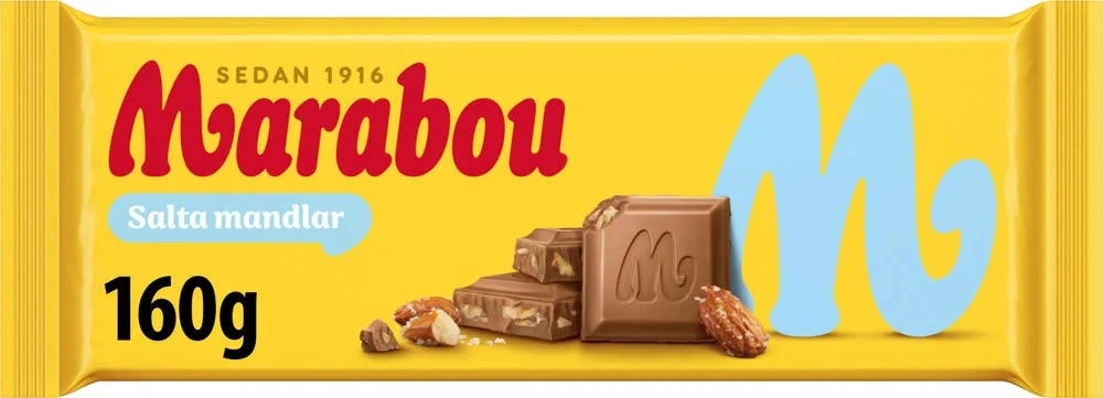 Mjölkchoklad Salta Mandlar