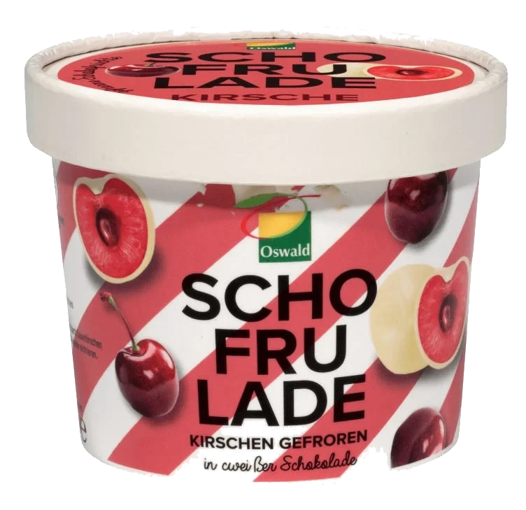 Cherry Wh. Chocolat 130g Schofrulade