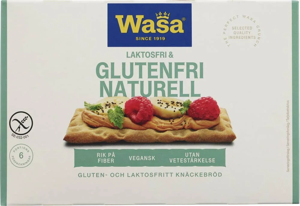 Knekkebrød Glutenfri Naturell