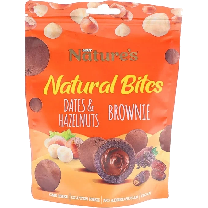 Dadelbollar Hasselnöt Brownie