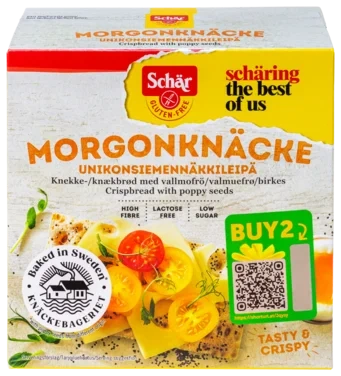 Morgonknäcke Gl.Fri 205g Schär