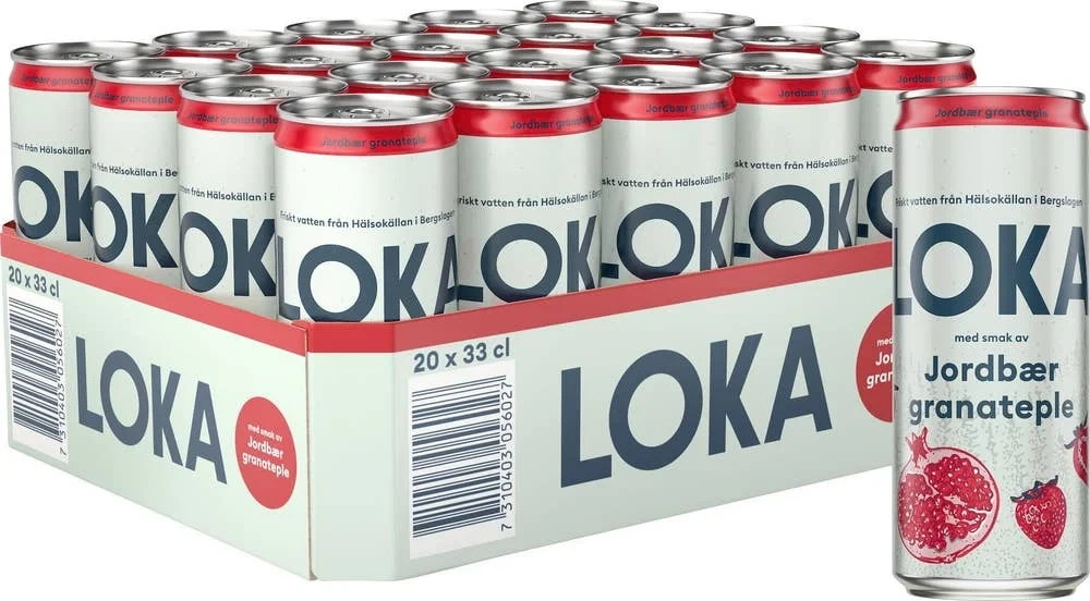 LOKA Jordbær & Granateple