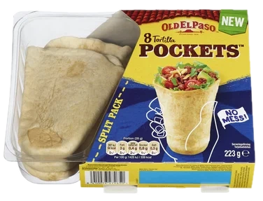 Old El Paso Tortilla Pockets 4x223g