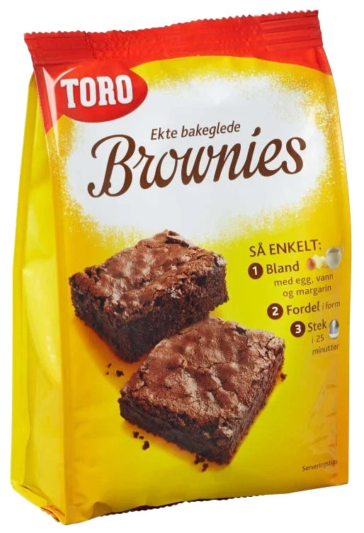 Brownies Mix 530g Toro