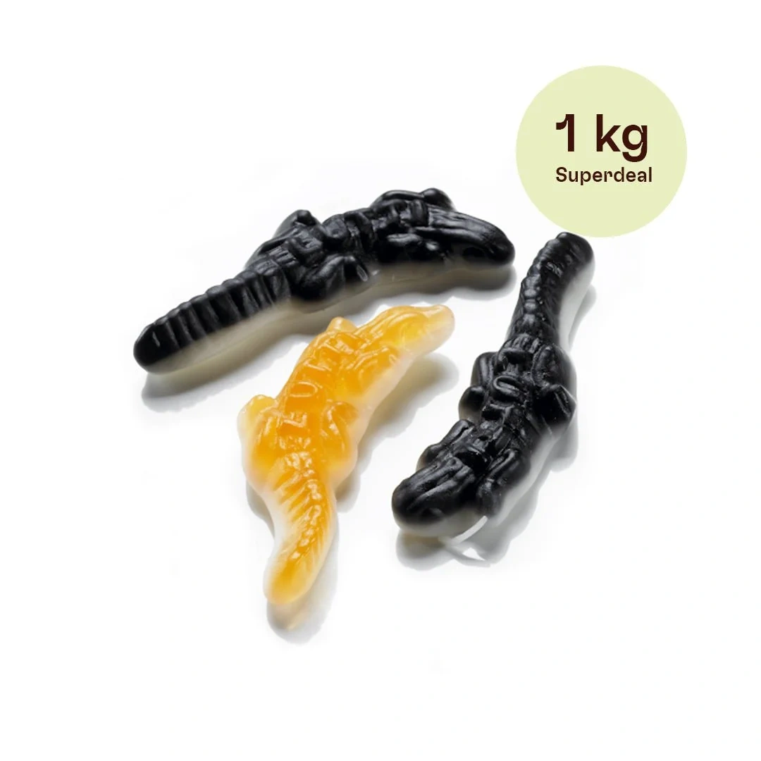 Lutti Crocodiller 1kg Pose