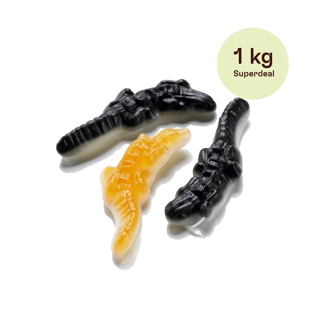 Lutti Crocodiller 1kg Pose