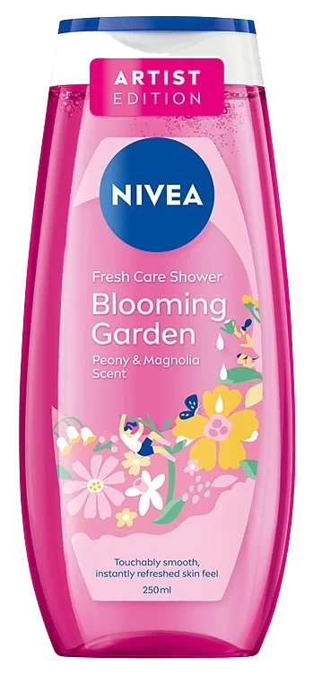 Nivea Shower 250ml Fresh Care Blooming Garden
