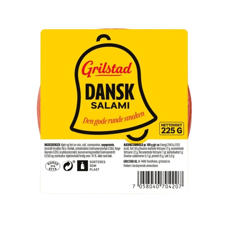 Dansk Salami 225g Grilstad