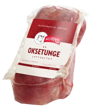 Oksetunge Lettsaltet Rå Kuraas