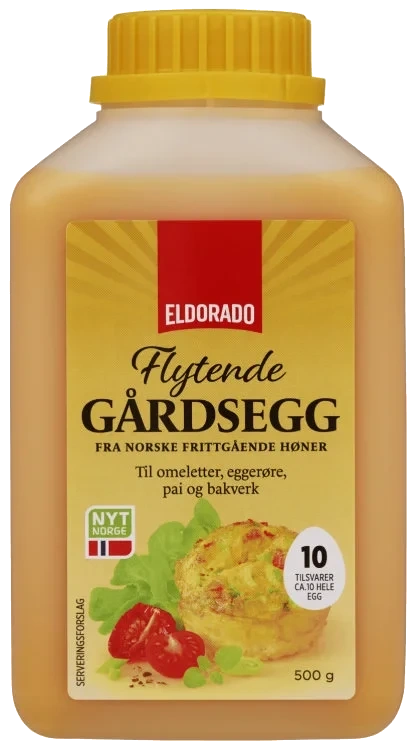 Gårdsegg Flytende 500g Eldorado