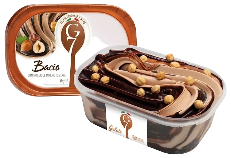 Bacio 2l G7 Ekte Italiensk Iskrem