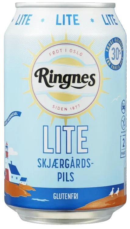 Skjærgårdspils Lite 0,33l boks Ringnes